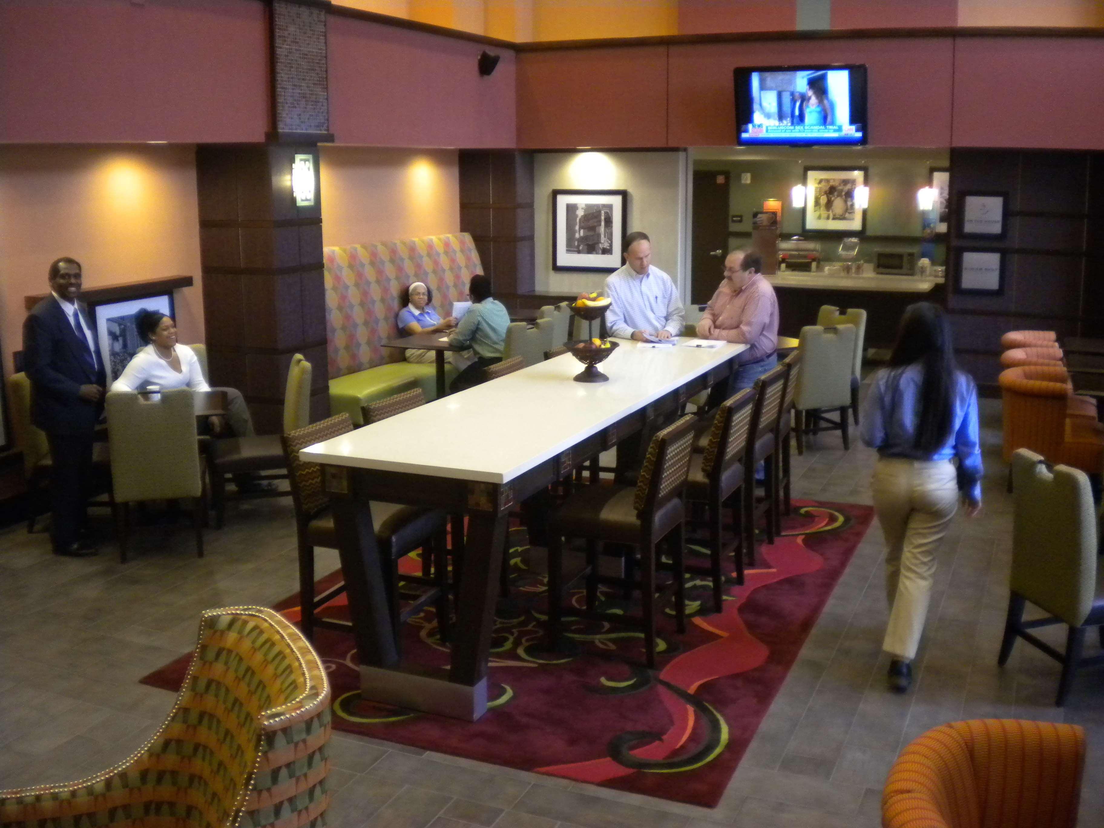 Hampton Inn & Suites Cincinnati / Uptown - University Area Inreriör bild